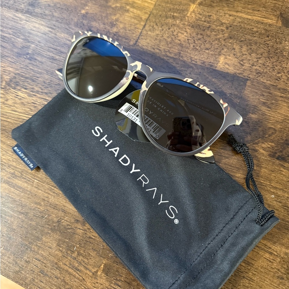 Shady Rays Women's Sunglasses - Black and Tan